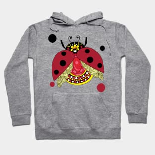 Lucky Ladybug Gemstone Hoodie